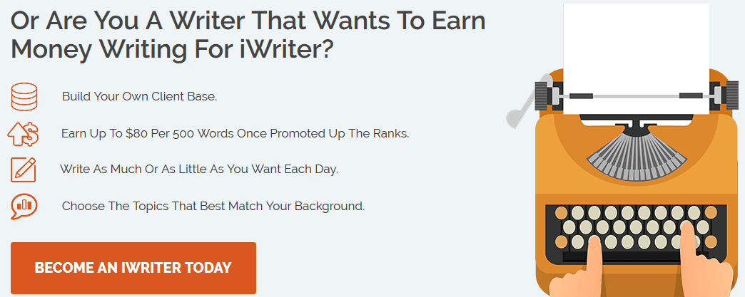 how to earn money from iwriter