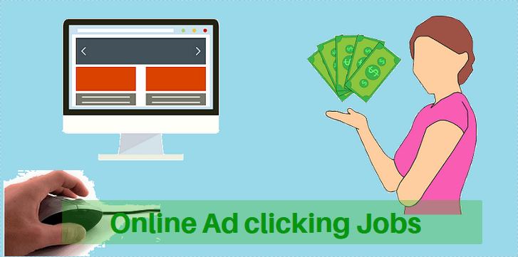 Ad clicking jobs online