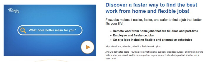 FlexJobs Freelance site