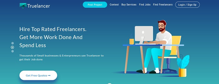 Truelancer Freelance Website